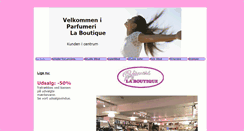 Desktop Screenshot of la-boutique.dk